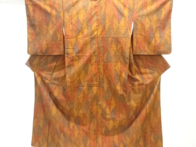 Japanese Kimono / Tsumugi Omeshi Silk